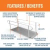 8 foot gateway ramps features