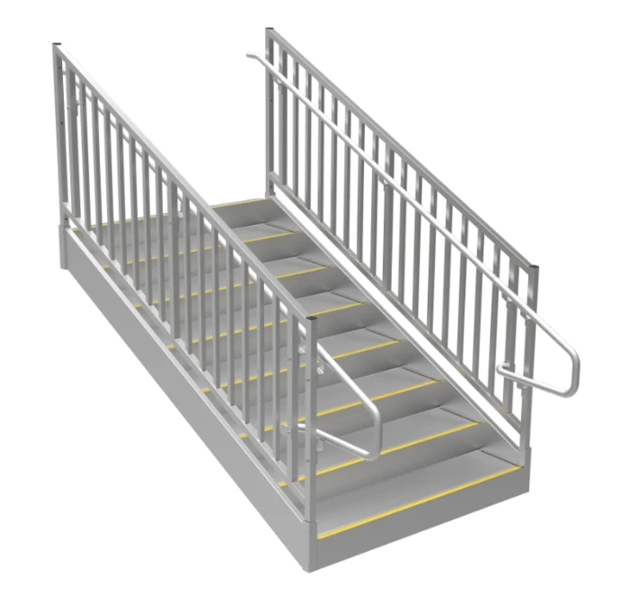 Aluminum ADA Stairs