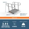 3 foot gateway ramps dimensions