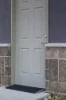 Aluminum door threshold plate