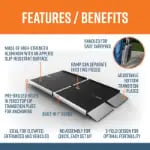 5 foot folding ramp benefits