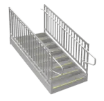 Aluminum ADA Stairs