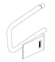 Pathway HD Ramp Handrail Upper End Loop