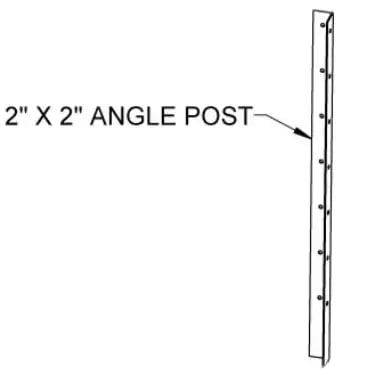 Pathway Platform Angle Post