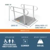 4 foot gateway ramps dimensions