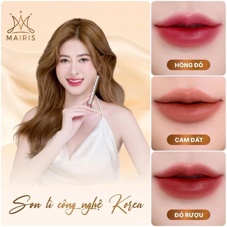 Thoa son nhưng cũng là dưỡng môi vì mỗi thỏi Moaz đều chứa Vitamin E chống lão hóa.