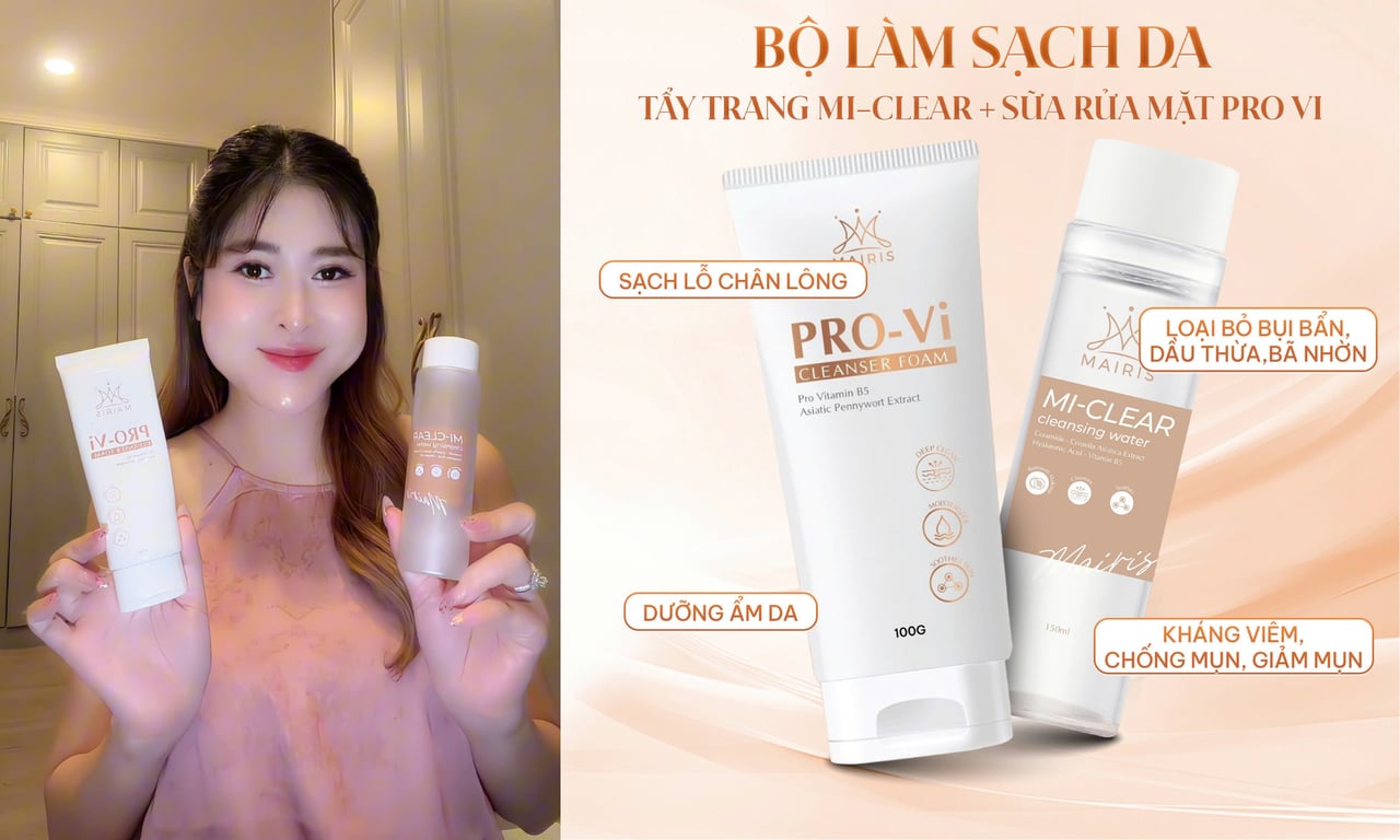 Làm sạch đúng cách da khỏe, mịn và tươi tắn mỗi ngày