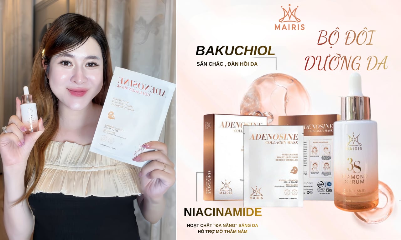 Serum Kim cương Căng bóng 3S, bước ""vàng"" trong chăm sóc da