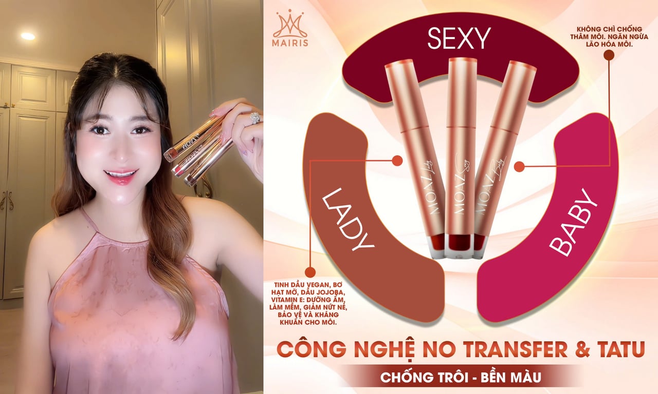 Son Moaz lì mà môi vẫn mềm mịn cả ngày mê thiệt luôn á!