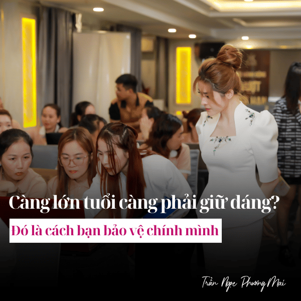 Vì sao phụ nữ càng lớn tuổi càng phải giữ dáng?