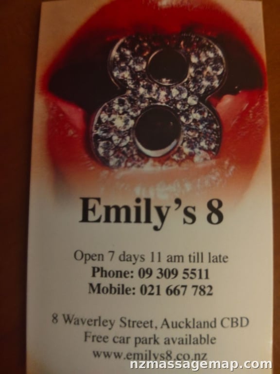 Emily's8 escort and massage Auckland