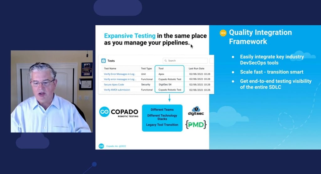 Copado Fall 2022 Integration Framework