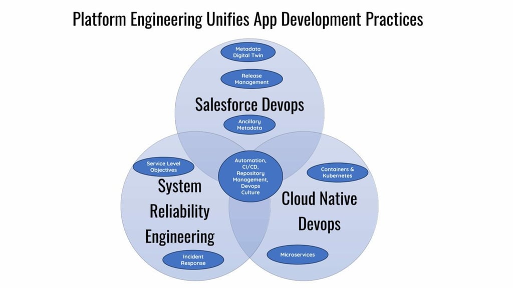 Platform Engineering Venn Diagram