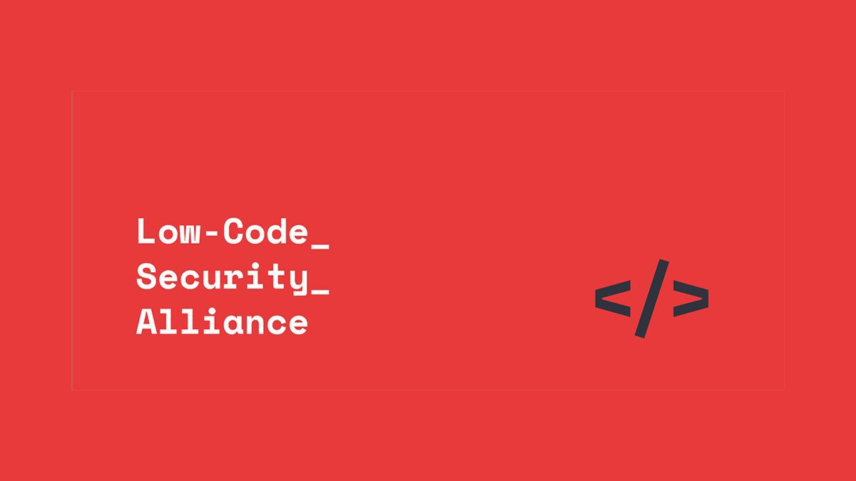 Low Code Security Alliance logo