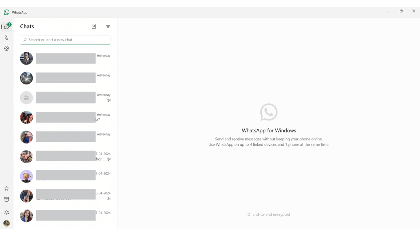 Desktop WhatsApp Business.