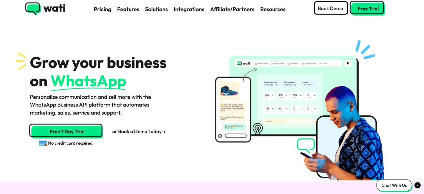 Wati, an excellent alternative to Twilio.