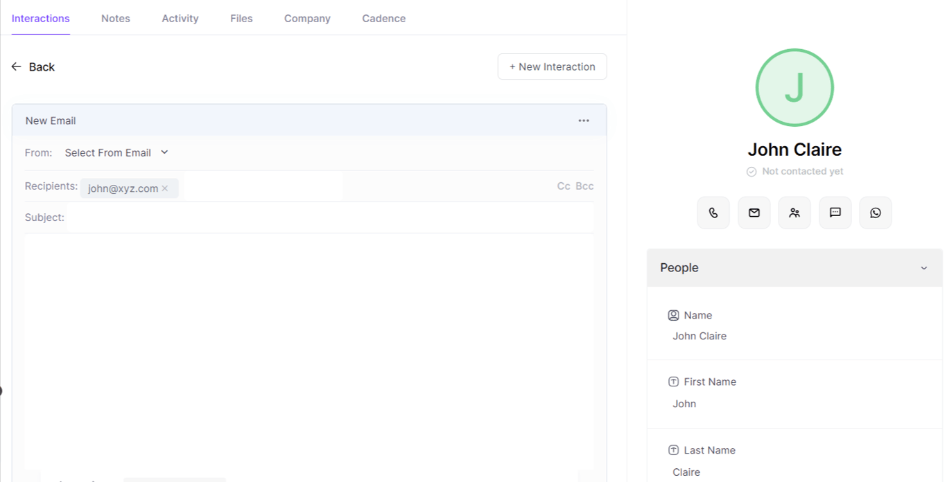 Zixflow lets you send personalized emails to your prospects.