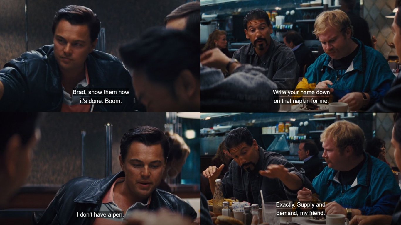“Sell me this pen”- The Wolf of Wall Street