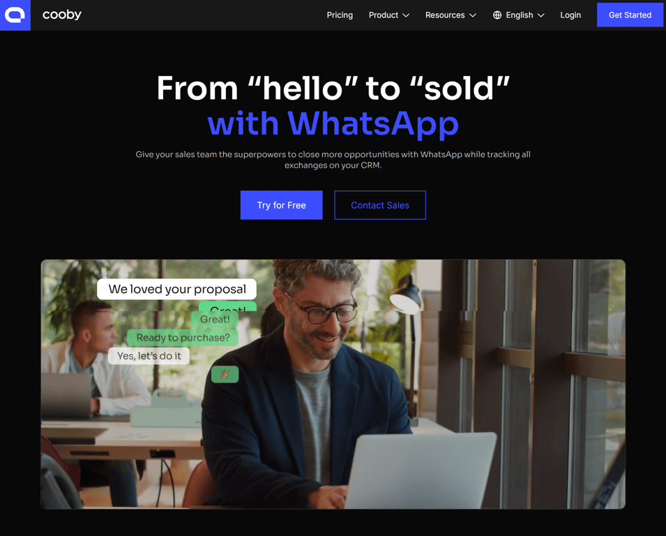 Cooby is a WhatsApp management platform to handle your marketing activities.