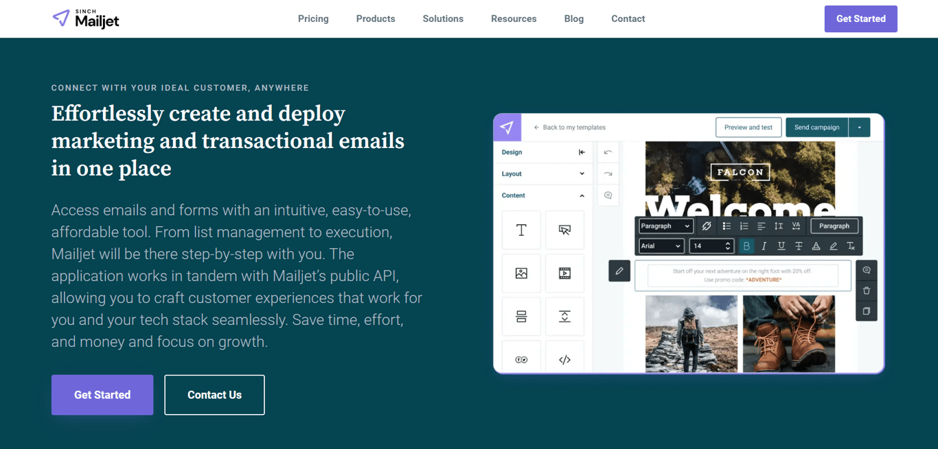 The email AI buddy of Mailjet can drive the purchasing intention of your audience with its personalized notes while serving as a Brevo alternative.