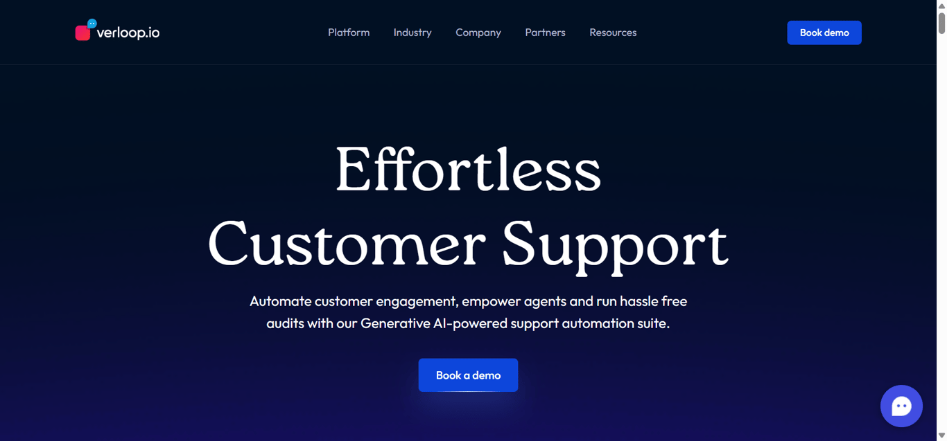 Verloop, a WhatsApp API provider with focus on delivering solid customer support.