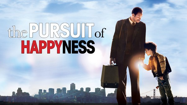 Movie poster of The Pursuit of Happyness.