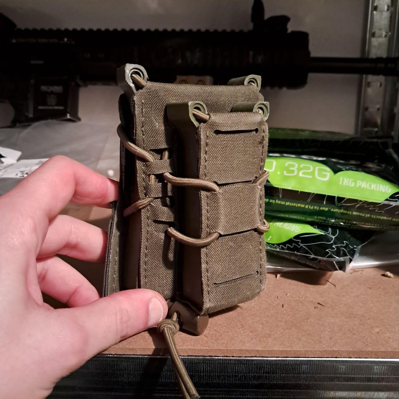 Porta caricatore fucile + pistola