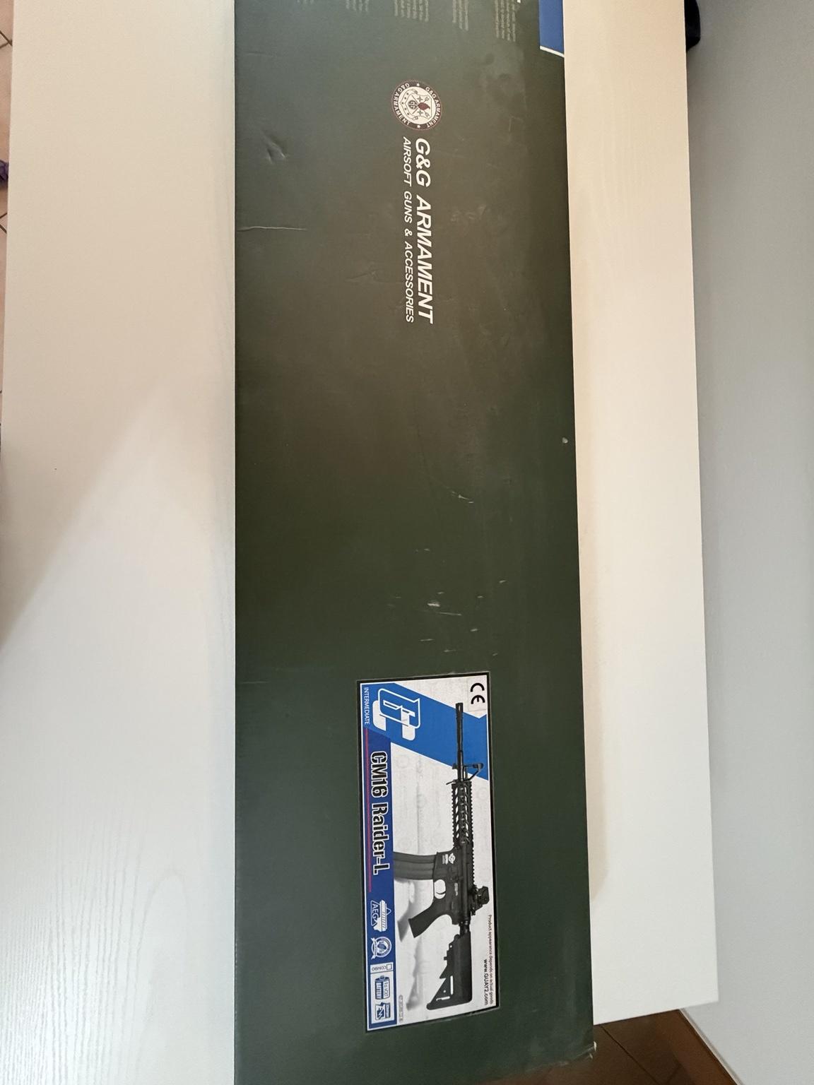 G&G Armament CM16 Raider-L – Nero