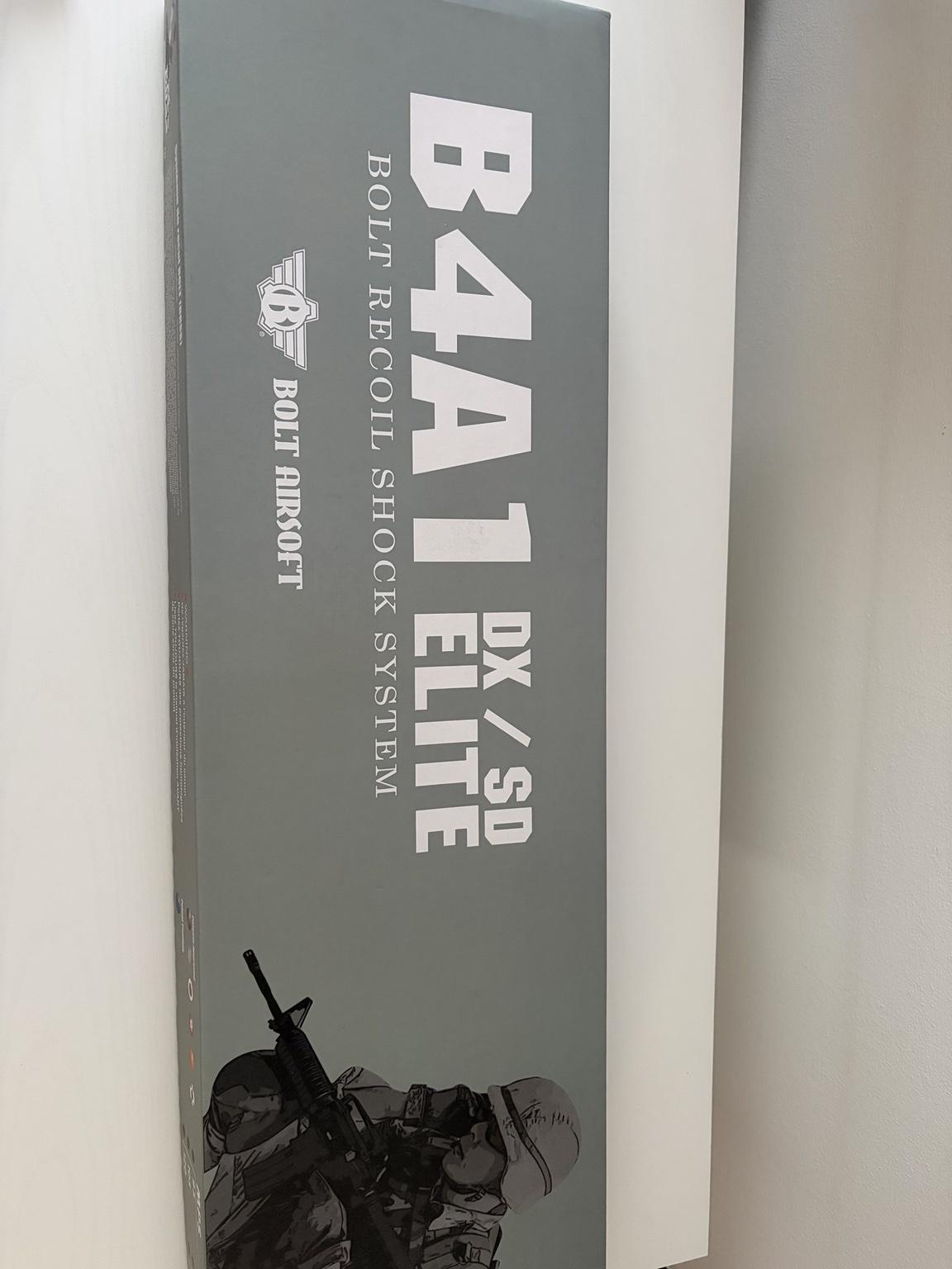 BOLT B4A1 Elite Dark Earth – Softair elettrico con rinculo B.R.S.S.