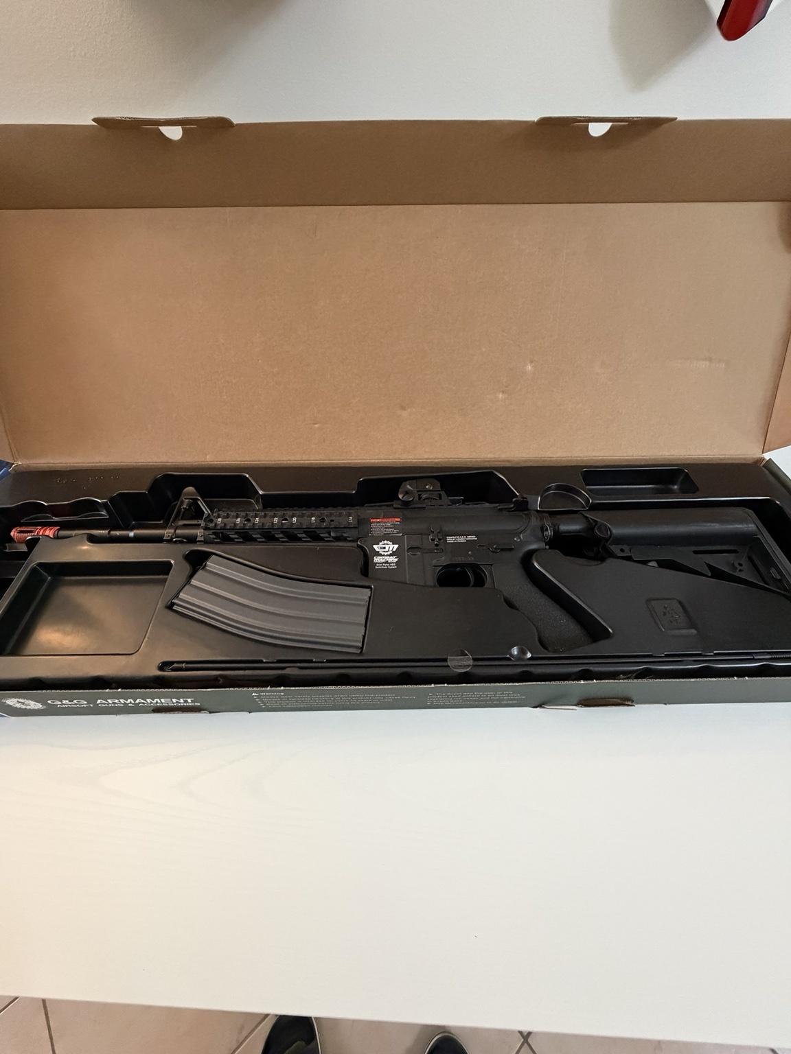 G&G Armament CM16 Raider-L – Nero
