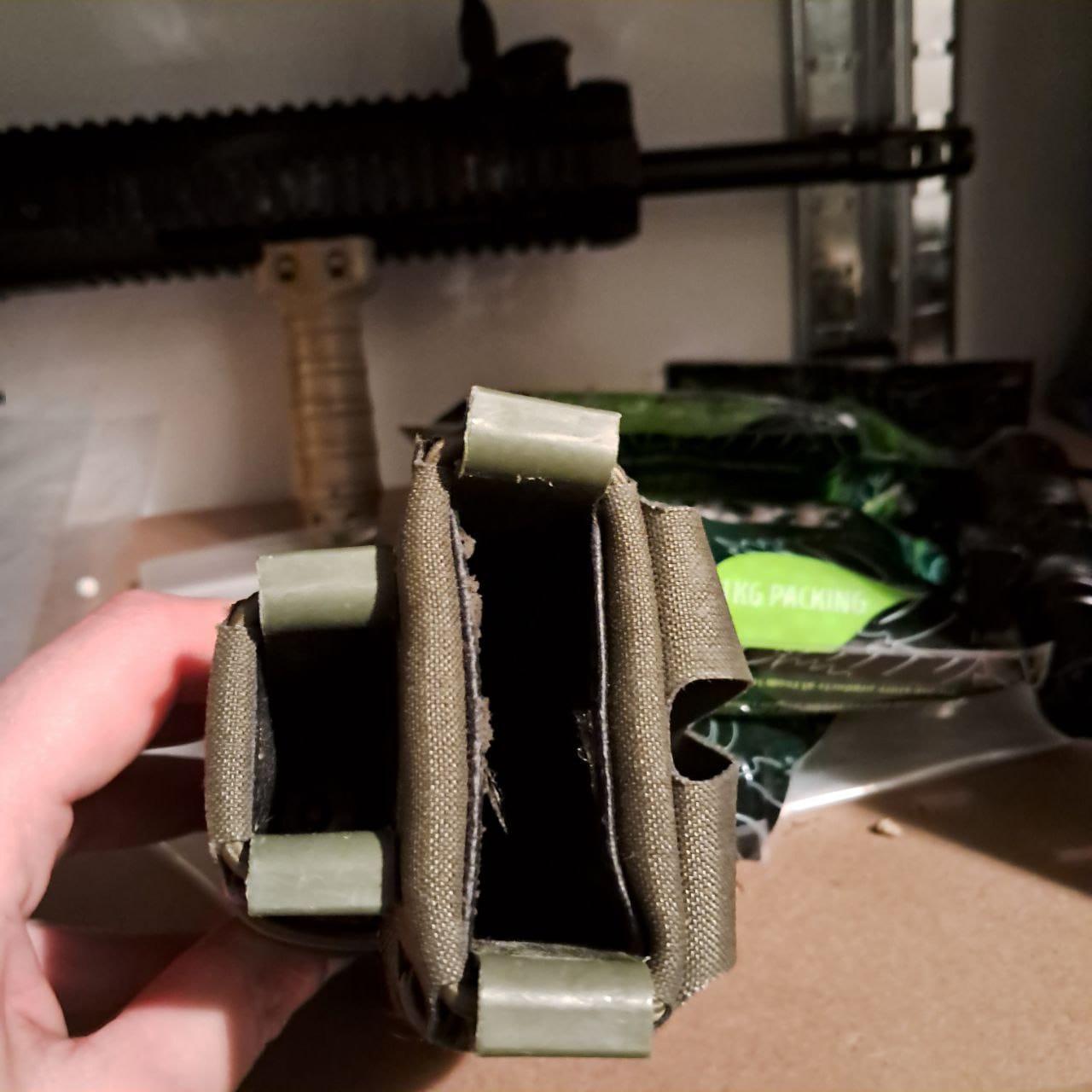 Porta caricatore fucile + pistola