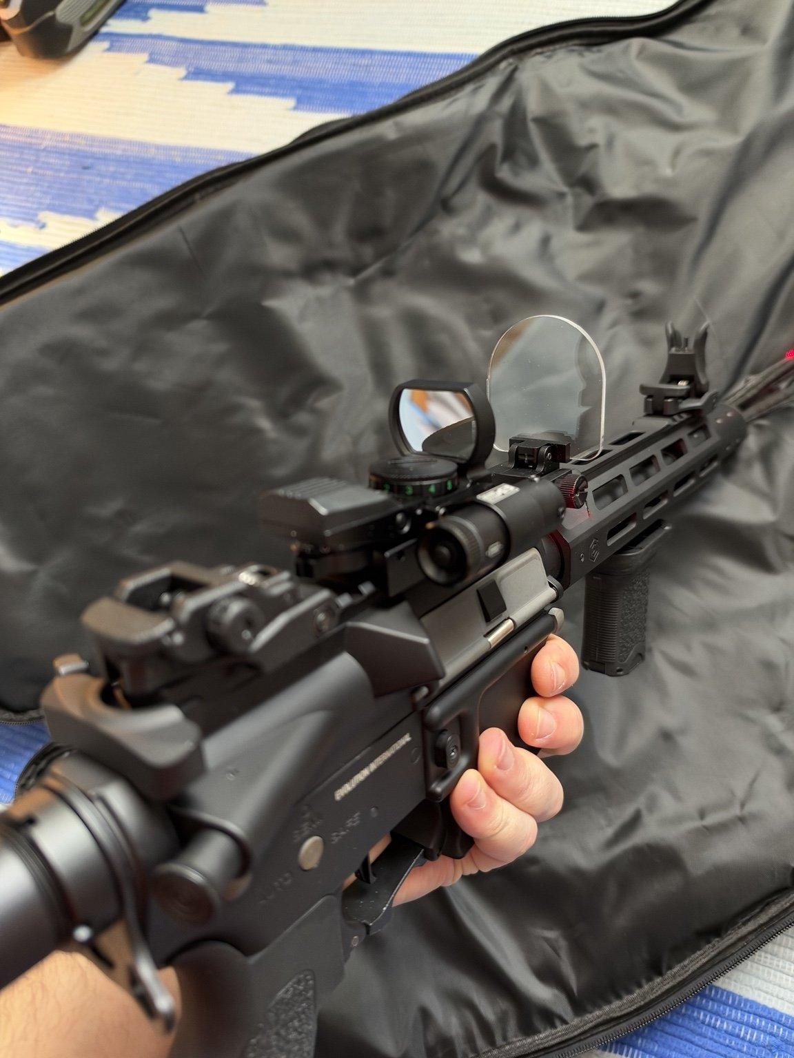 EVOLUTION M4 FULL METAL AIRSOFT RIFLE – ELECTRIC + COMPLETE ACCESSORIES