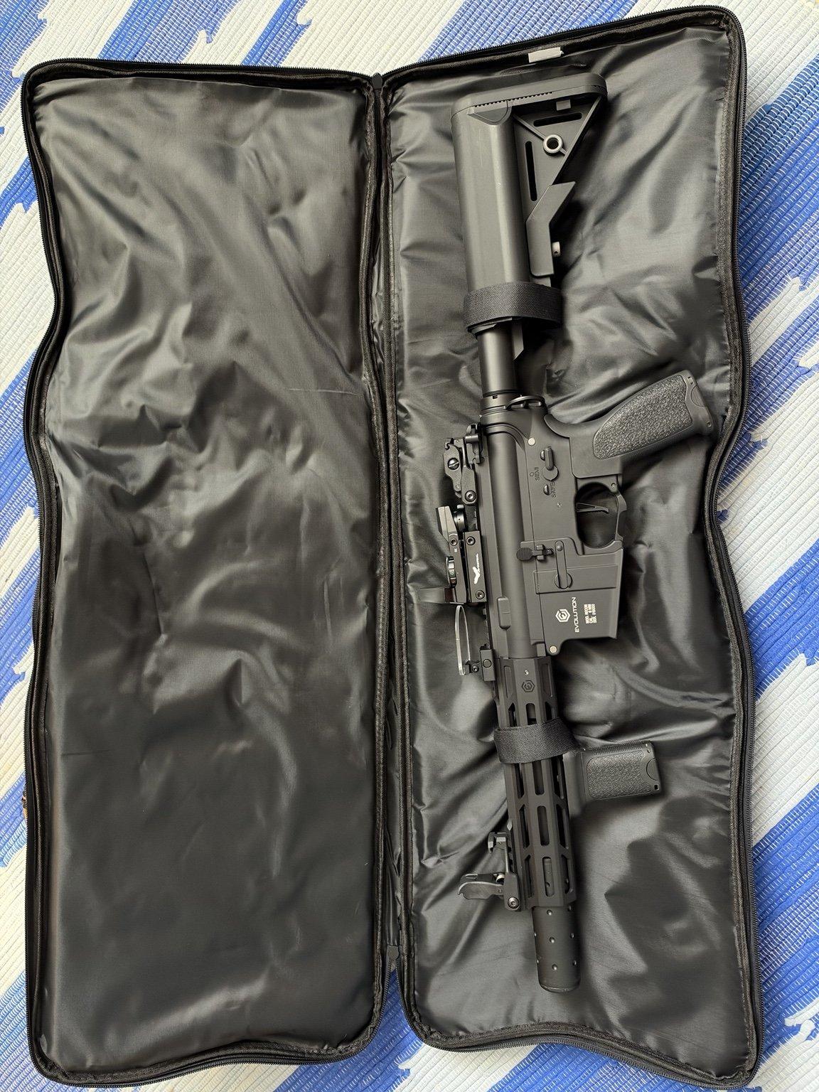 EVOLUTION M4 FULL METAL AIRSOFT RIFLE – ELECTRIC + COMPLETE ACCESSORIES