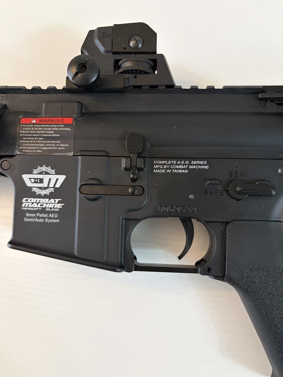 G&G Armament CM16 Raider-L – Nero