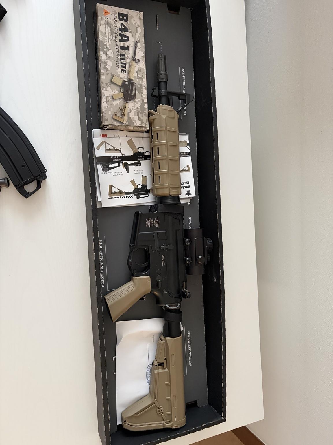 BOLT B4A1 Elite Dark Earth – Softair elettrico con rinculo B.R.S.S.