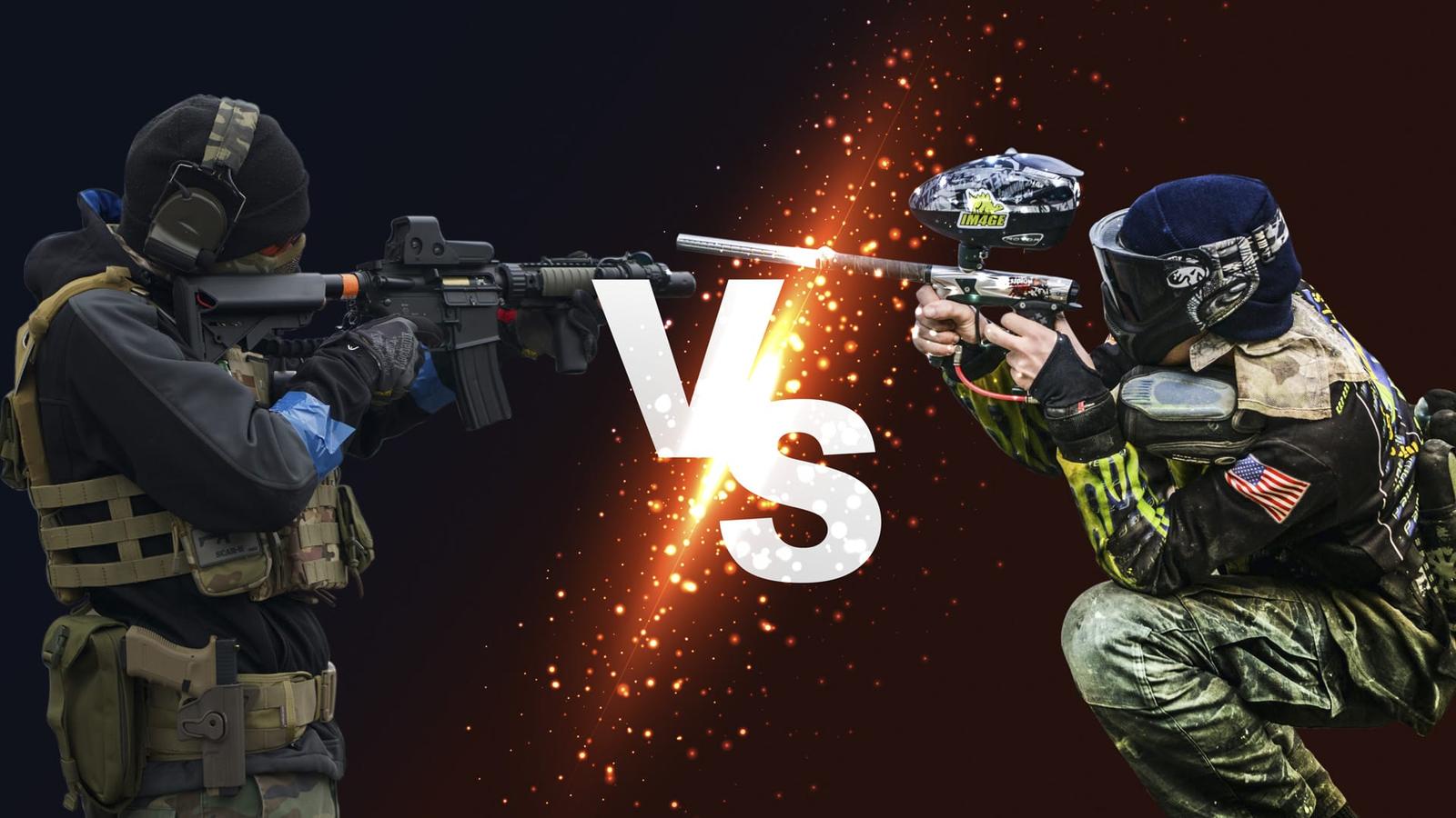 Softair VS Paintball: quali sono le differenze