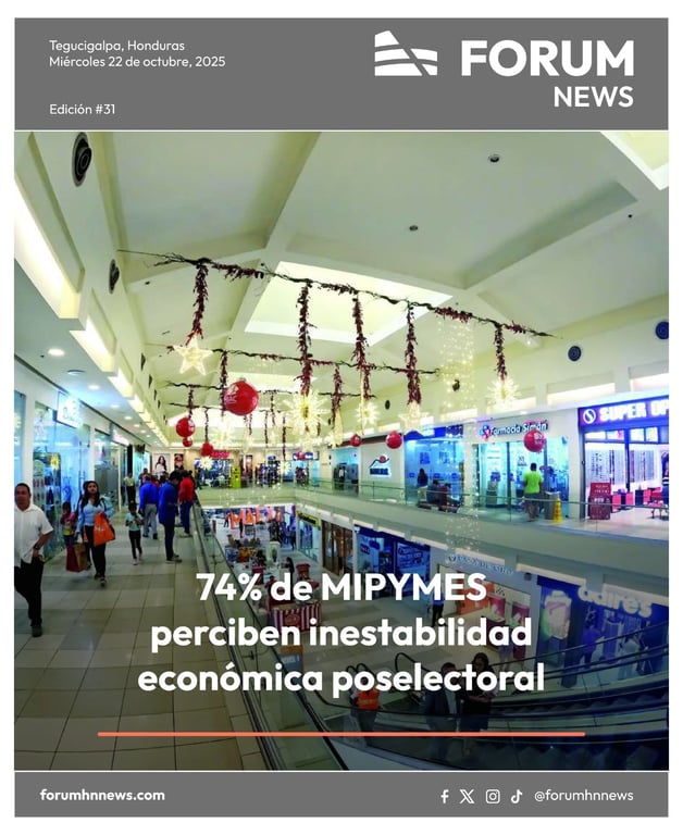 74% de MIPYMES perciben inestabilidad económica poselectoral