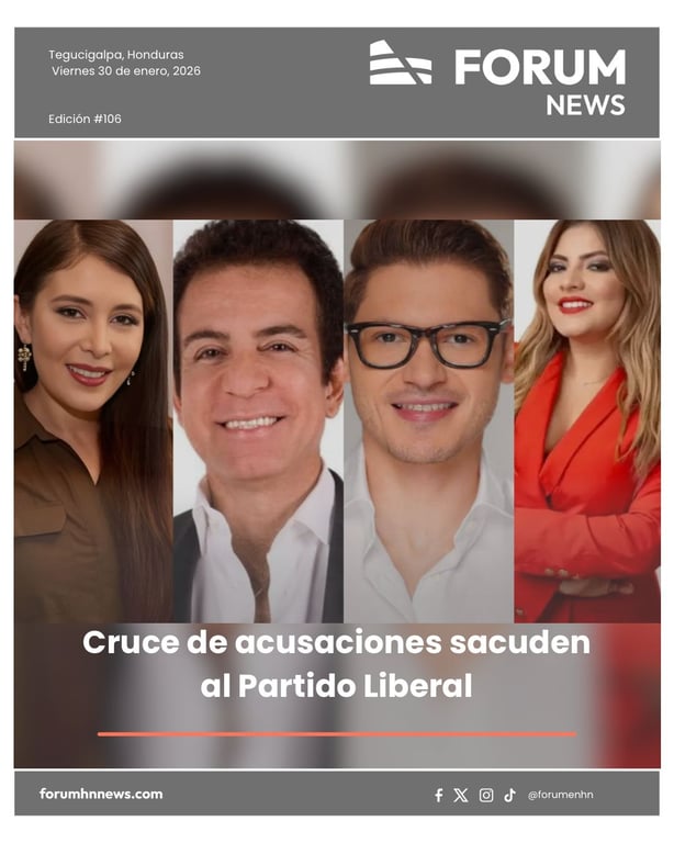 Cruce de acusaciones sacuden al Partido Liberal