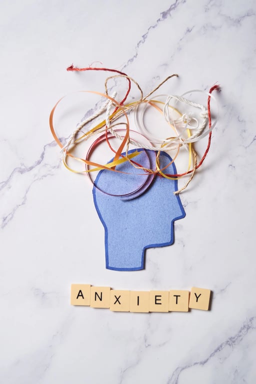 Concept of anxiety image