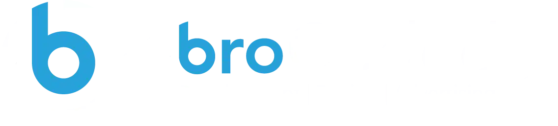 On-dark-logo White logo | broCoded