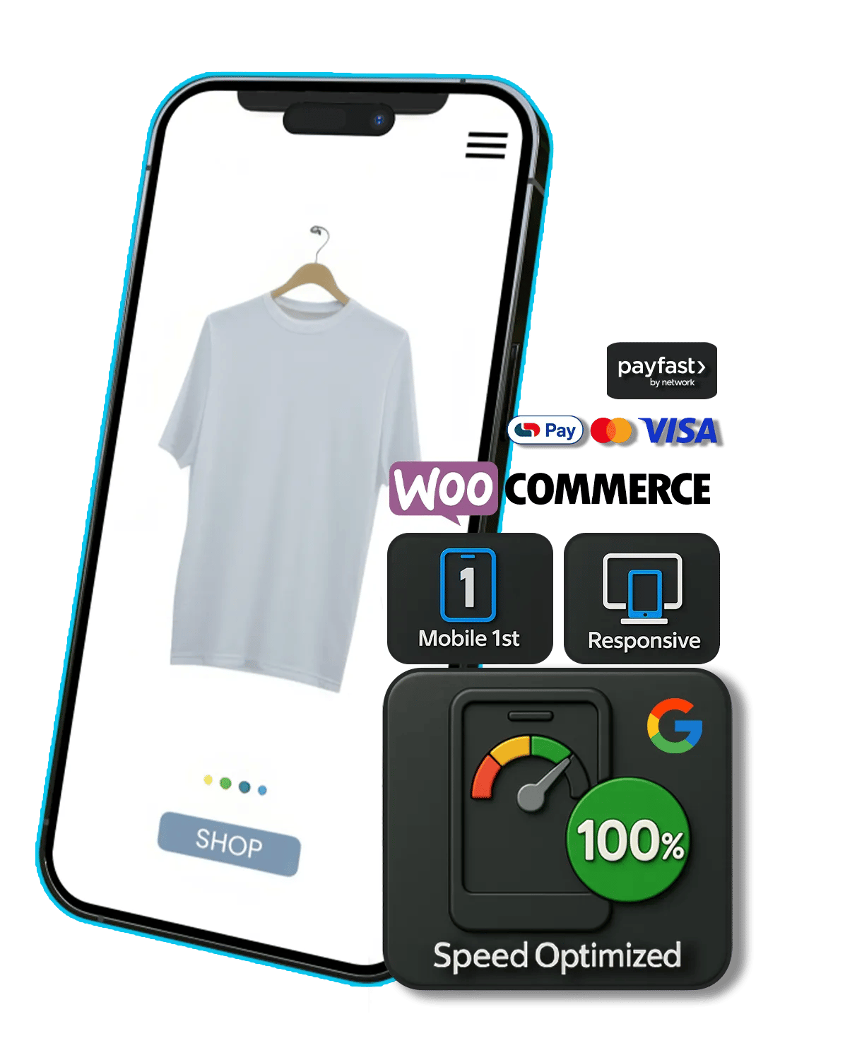 Ecommerce banner head image Website Designers near me