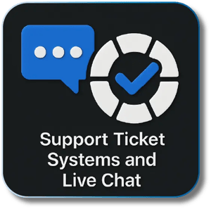 Support Ticket-Systems and-Live Chat | broCoded