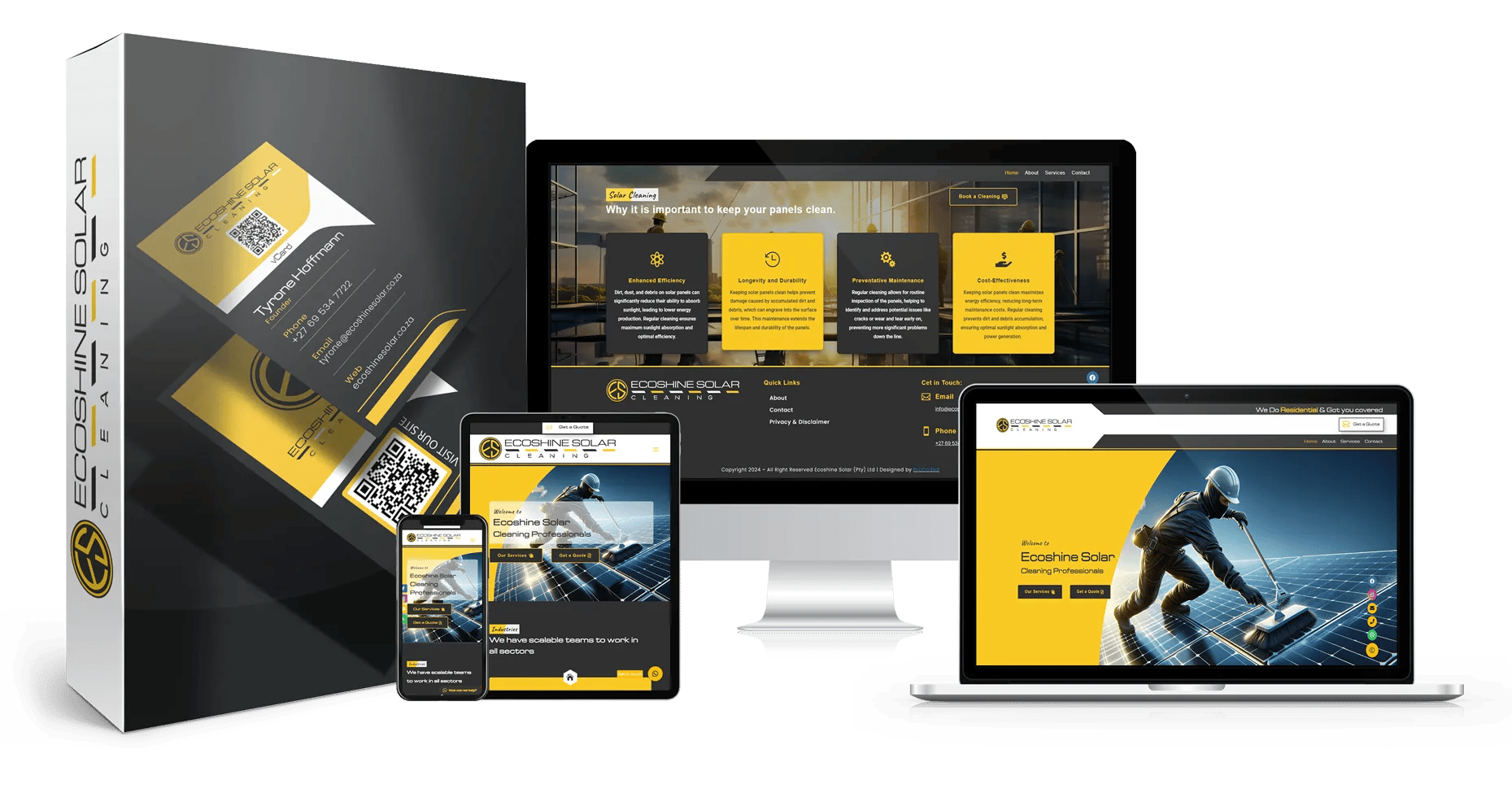Ecoshine Solar Johannesburg by Brocoded 1 Current Offers Full Branding