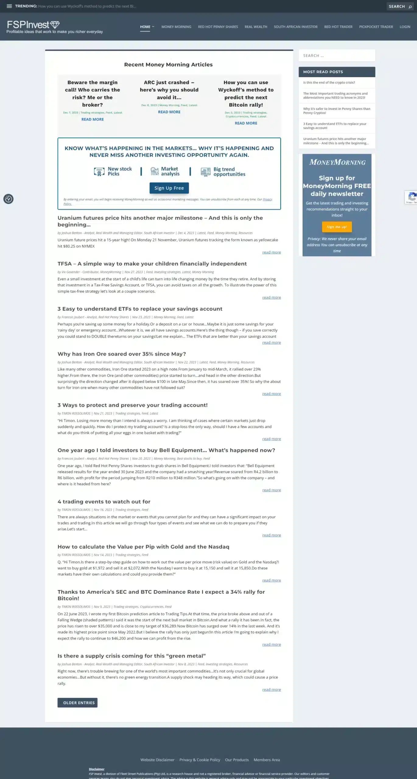 fspinvest.co.za | by Brocoded fspinvest.co.za | by Brocoded