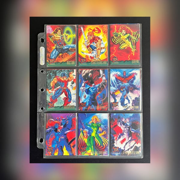Rare 1995 Fleer X-Men Ultra Trading Cards Collection
