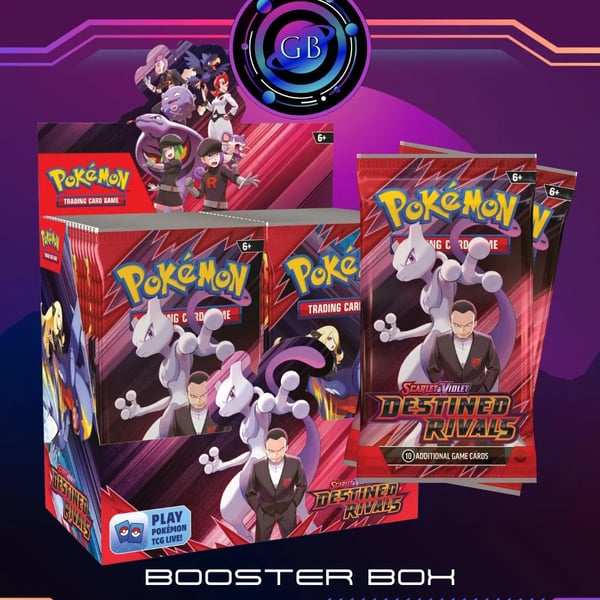 Discover the Pokémon Destined Rivals Booster Box!