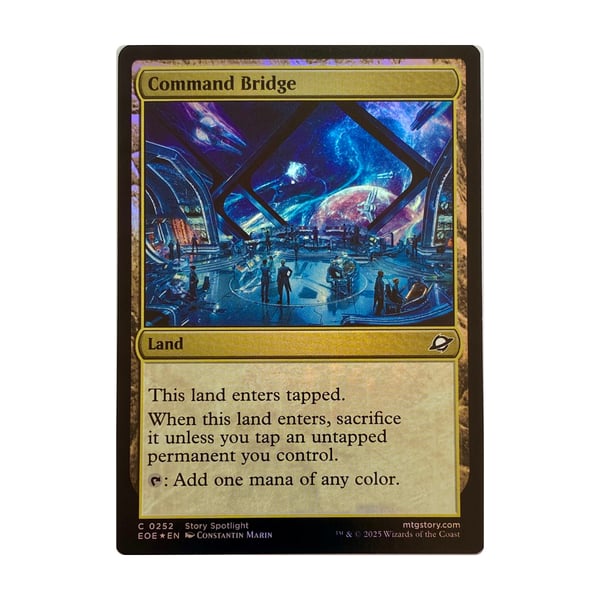 Jaw-Dropping Command Bridge (Foil) - #252