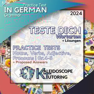 German Wortarten Gr 4-5