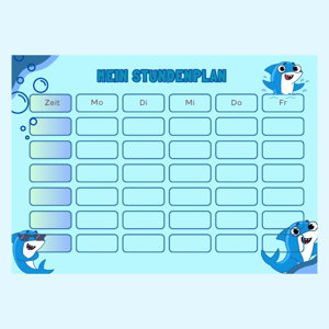 Back To School | Timetables (German) | Shark