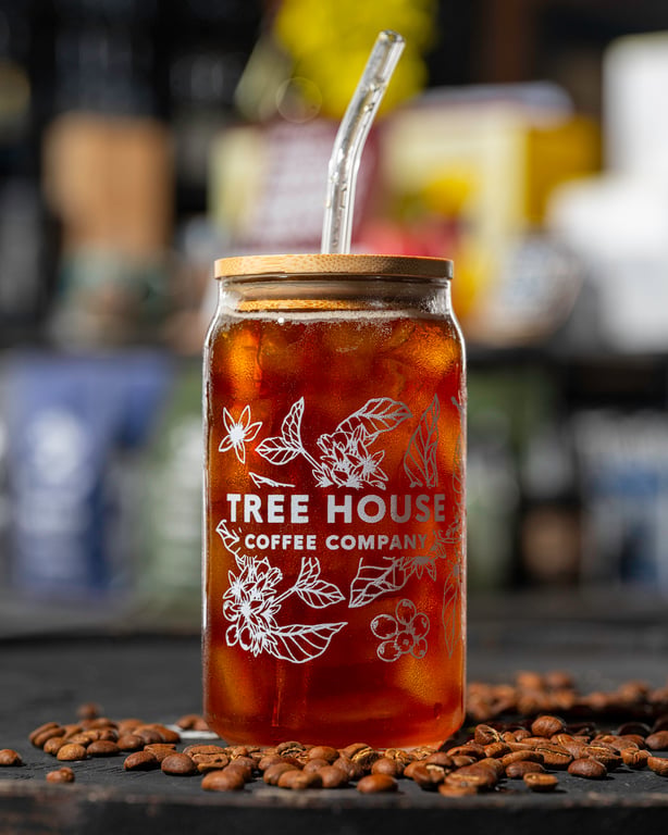 Tree House Coffee, ready to pour